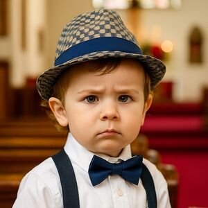 Baby Boy Fadoras - Set of 2 - 6/12 Months & 12/24 Months